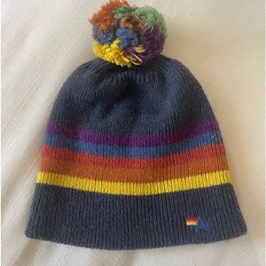 Aviator beanie with tassel